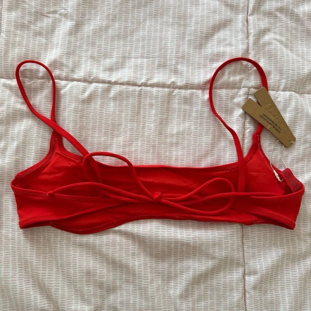 SKIMS Micro Scoop Bikini Top